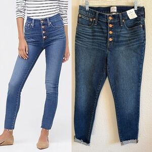 J. Crew High Rise Toothpick 9 women’s Jeans-size 29-NWT